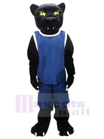Panther maskottchen kostüm