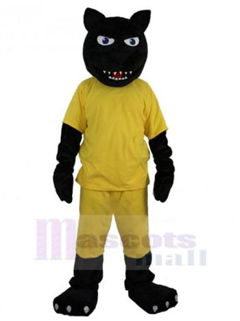 Panther maskottchen kostüm