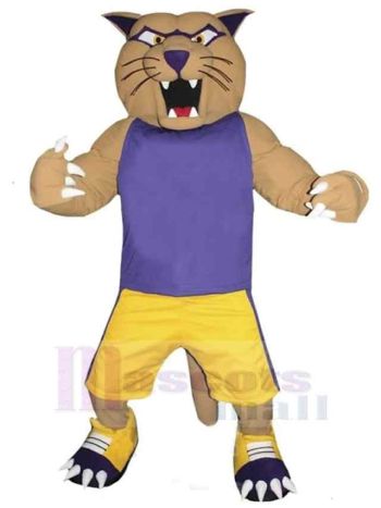 Puma maskottchen kostüm