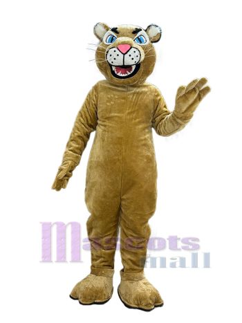 Cougar Puma Maskottchen kostüm