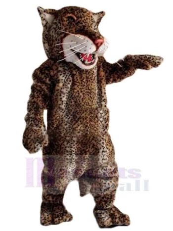 Leopard maskottchen kostüm