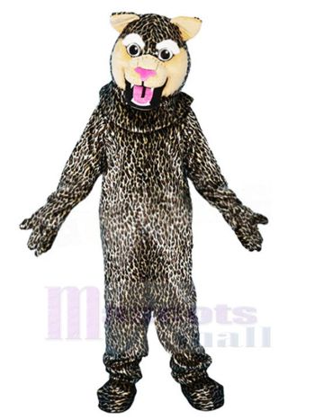 Leopard maskottchen kostüm