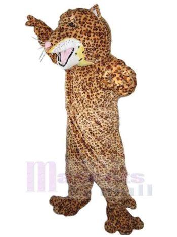 Leopard maskottchen kostüm