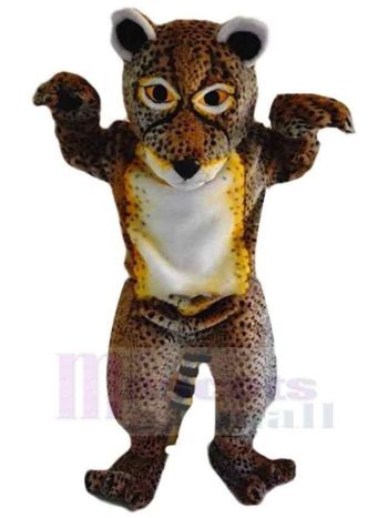 Leopard maskottchen kostüm
