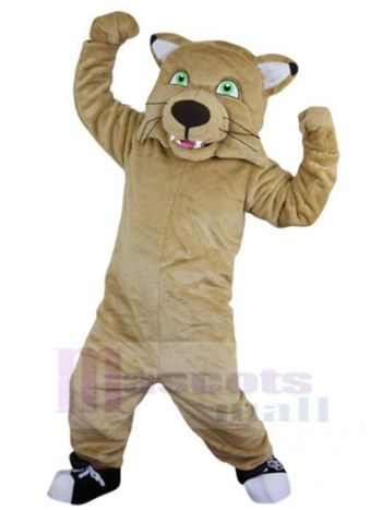 Leopard maskottchen kostüm