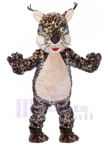 Leopard maskottchen kostüm