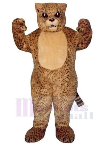 Leopard maskottchen kostüm