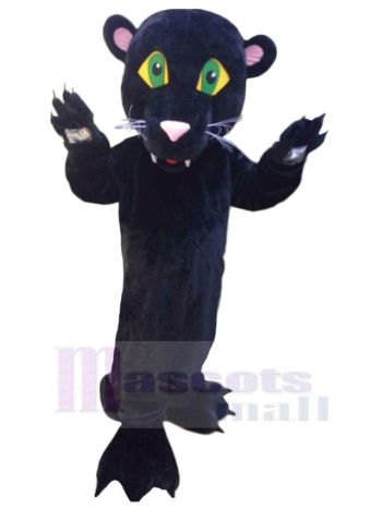 Panther maskottchen kostüm