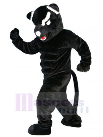 Panther maskottchen kostüm