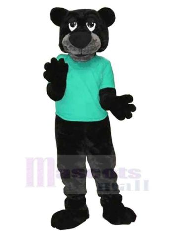 Panther maskottchen kostüm