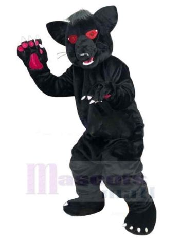 Panther maskottchen kostüm