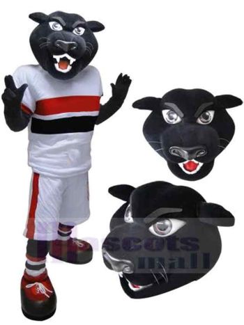 Panther maskottchen kostüm