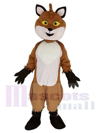 Fuchs maskottchen kostüm