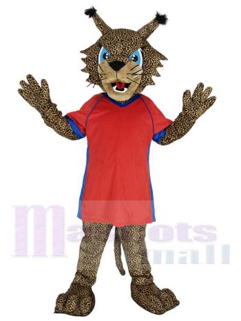 Bobcat maskottchen kostüm