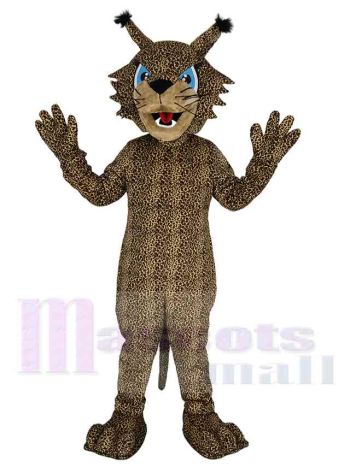 Bobcat maskottchen kostüm