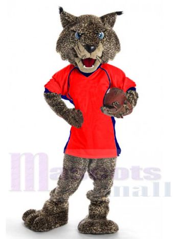 Bobcat maskottchen kostüm