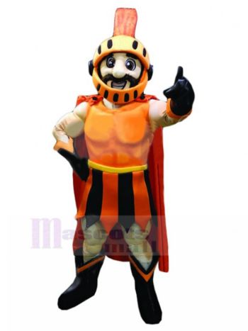spartanisch ritter maskottchen kostüm