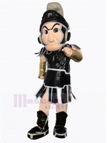 spartanisch ritter maskottchen kostüm