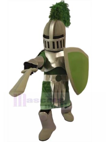 spartanischer ritter maskottchen kostüm