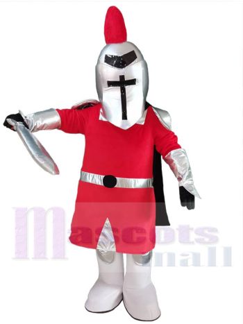 Ritter maskottchen kostüm