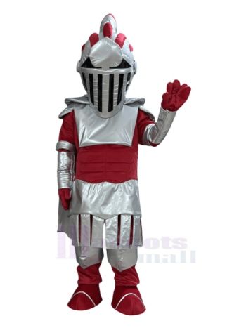 Coole Mittelalterliche Ritter Maskottchen Kostüm Menschen