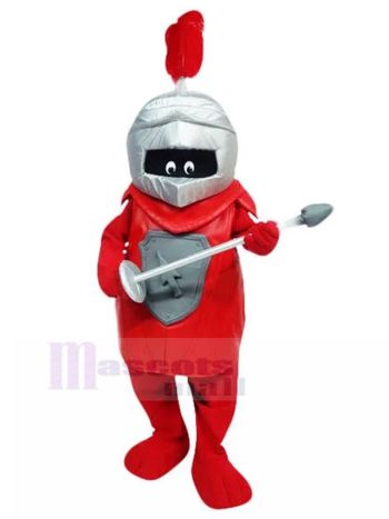 ritter maskottchen kostüm