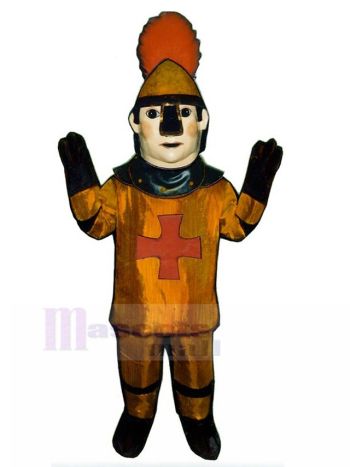 ritter maskottchen kostüm