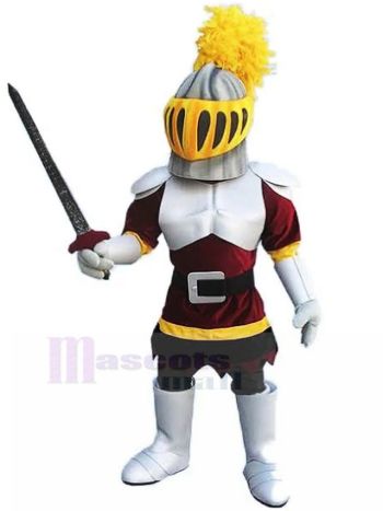 römisch ritter maskottchen kostüm