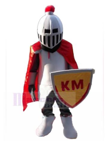 Mittelalterlich Europäisch Starten Ritter Maskottchen Kostüm Menschen
