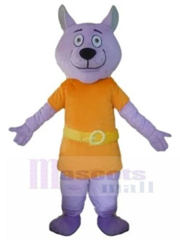 Wolf maskottchen kostüm