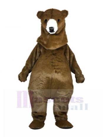 Braunbär maskottchen kostüm