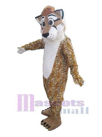 Leopard Maskottchen kostüm