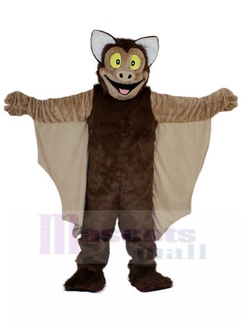 Fledermaus maskottchen kostüm