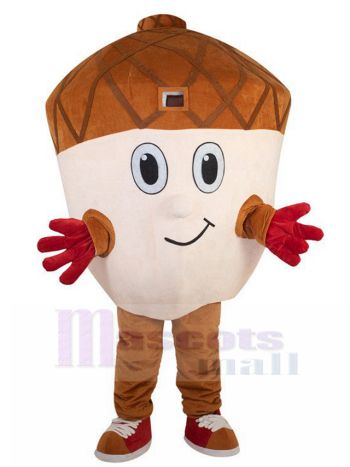Eichel maskottchen kostüm