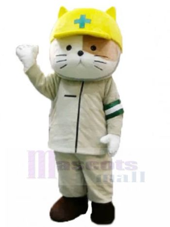 Katze maskottchen kostüm