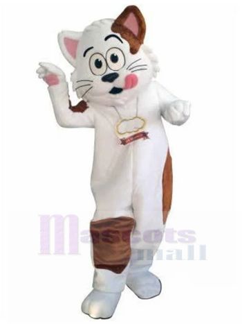 wildkatze maskottchen kostüm