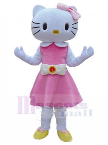 Katze maskottchen kostüm