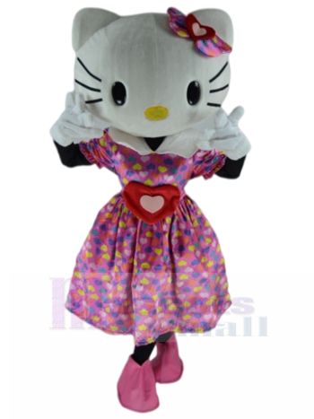 Katze maskottchen kostüm