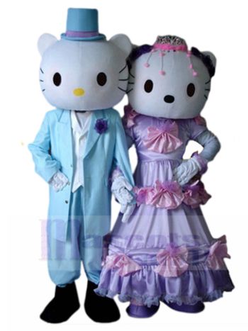 Katze maskottchen kostüm