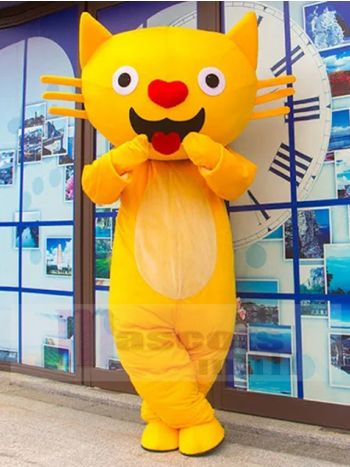 Katze maskottchen kostüm