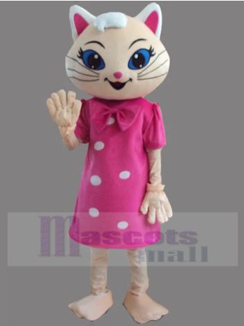 Katze maskottchen kostüm