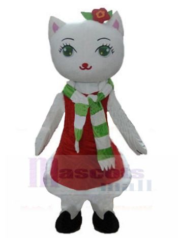 Katze maskottchen kostüm