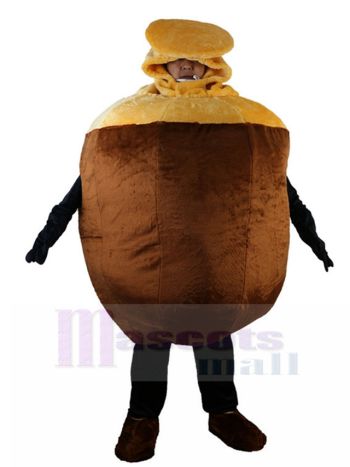 Eichel maskottchen kostüm