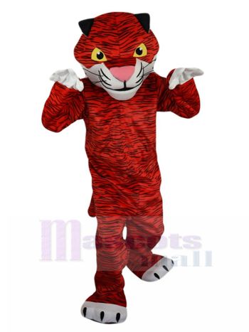 Tiger maskottchen kostüm