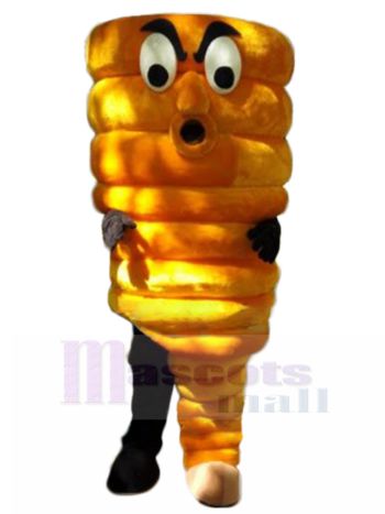 Tornado maskottchen kostüm