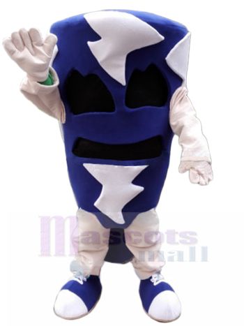 Tornado maskottchen kostüm