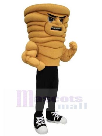 Tornado maskottchen kostüm