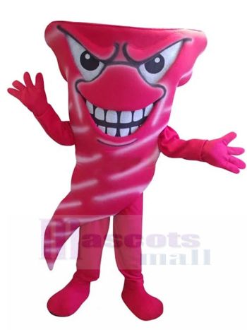 Tornado maskottchen kostüm