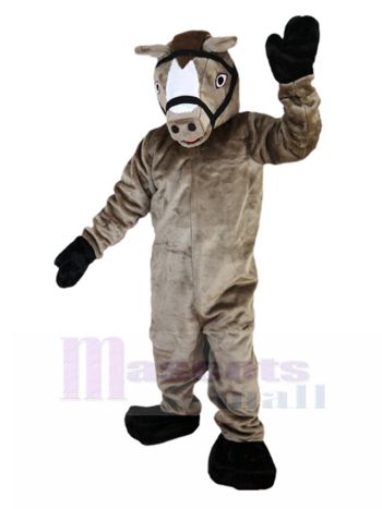 Esel maskottchen kostüm