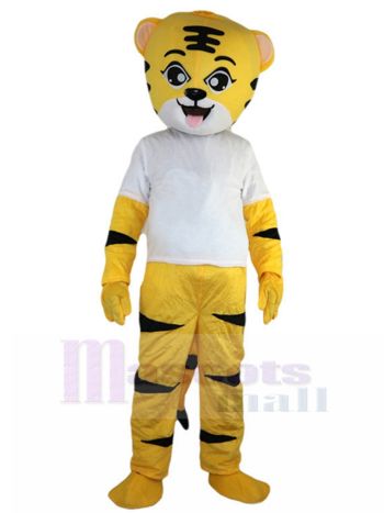 Tiger maskottchen kostüm